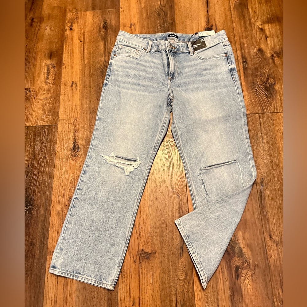 NWT Express Modern Straight Low Rise Jeans